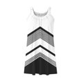 thumbnail image 5 of Ahuyic Womens Summer Dresses,Womens Casual Sundress,Women's Round Neck Sleeveless Gradient Tie Dyed Beach Dress, 5 of 5