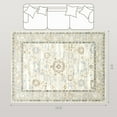 thumbnail image 3 of HOMCOM 8x10 Area Rug, Boho Living Room Rug Carpet, Machine Washable, Blue, 3 of 8