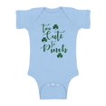 thumbnail image 1 of Awkward Styles Baby Too Cute To Pinch St.Patty's Day Sweetest Pinch Proof Graphic Baby Short Sleeve Bodysuit Tops, 1 of 4