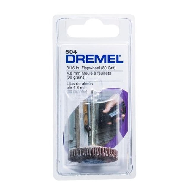 Dremel Accesorio Disco Lija 504 Grana 80 4/8 In Dremel 504