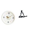 thumbnail image 1 of Reloj de pared,Reloj de pared decorativo,moderno y elegante.,Reloj de pared redondo silencioso y sin tictac,regalo,Figura de escritorio,Escultura abstracta de pensador para decoración de, 1 of 8