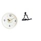 thumbnail image 1 of Reloj de pared con diseño de pensador moderno, escultura silenciosa con números , figura decorativa abstracta para el hogar, la oficina, la sal, 1 of 8