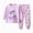 outfits001-Purple, variant on NOLDARES Toddler Boy Outfits 2 Piece Set Long Sleeve Cute Print Round Neck Cotton Sweatshirt Fleece Pants Casual Fall Winter Clothes Size:4-5 Y,Pink