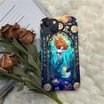 thumbnail image 6 of Case for iPhone 15 Case, Hybrid 2-Layer Silicone Protective Matte Case for Girl Women Case for iPhone 15 Underwater Palace Beauty Pattern, 6 of 7