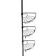 thumbnail image 1 of Organizador de ducha telescópico, Ducha sin Taladro Estantería Baño Acero Inoxidable con 3 Cestas, para Bañera y Baño Altura Ajustable 105 - 300CM esquí esquí Gafas de esquí, 1 of 5