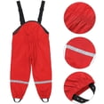 thumbnail image 1 of Unisex Children's Rain Dungarees Windproof And Waterproof Mud Trousers, 1 of 5