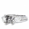 thumbnail image 3 of Pompeii Pear Shape Diamond Engagement Mount Ring Setting 14K White Gold (G/H,I1), 3 of 3