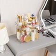 thumbnail image 6 of 2 Tier Bathroom Counter Organizer,Tiered Bathroom Organizer for Makeup,Perfume,Beauty Products,Skincare Organizers Shelf,Vanity Storage Tray for Bedroom,Spice Racks for Kitchen Corner,Rectangle, 6 of 7