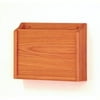 Wooden Mallet 1 Pocket Privacy File Holder in Medium Oak