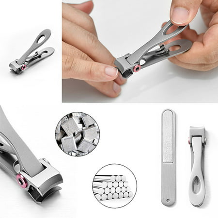 Nail Clipper,  Wide Opening Toenail Clippers for Thick Nails Heavy Duty Stainless Steel Fingernail Clippers for Ingrown Manicure,Pedicure,Men