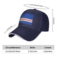 thumbnail image 3 of Unisex Sandwich Bill Hat Cape Verde Flag Baseball Cap Trucker Cap, 3 of 7