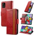 thumbnail image 1 of Case for Samsung Galaxy A51 5G Cover Leather Wallet Folio Case Book Design Flip Magnetic Closure - Red, 1 of 5