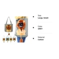 thumbnail image 5 of Pet Canvas Shoulder Carrying Bag, Cute Lion-Shaped Pet Canvas Shoulder Bag Cat Carrier, Portable Cats Small Pet Canvas Tote Chest Bag, Pet Carrier for Small Dogs and Cats Pet Supplies, 5 of 9