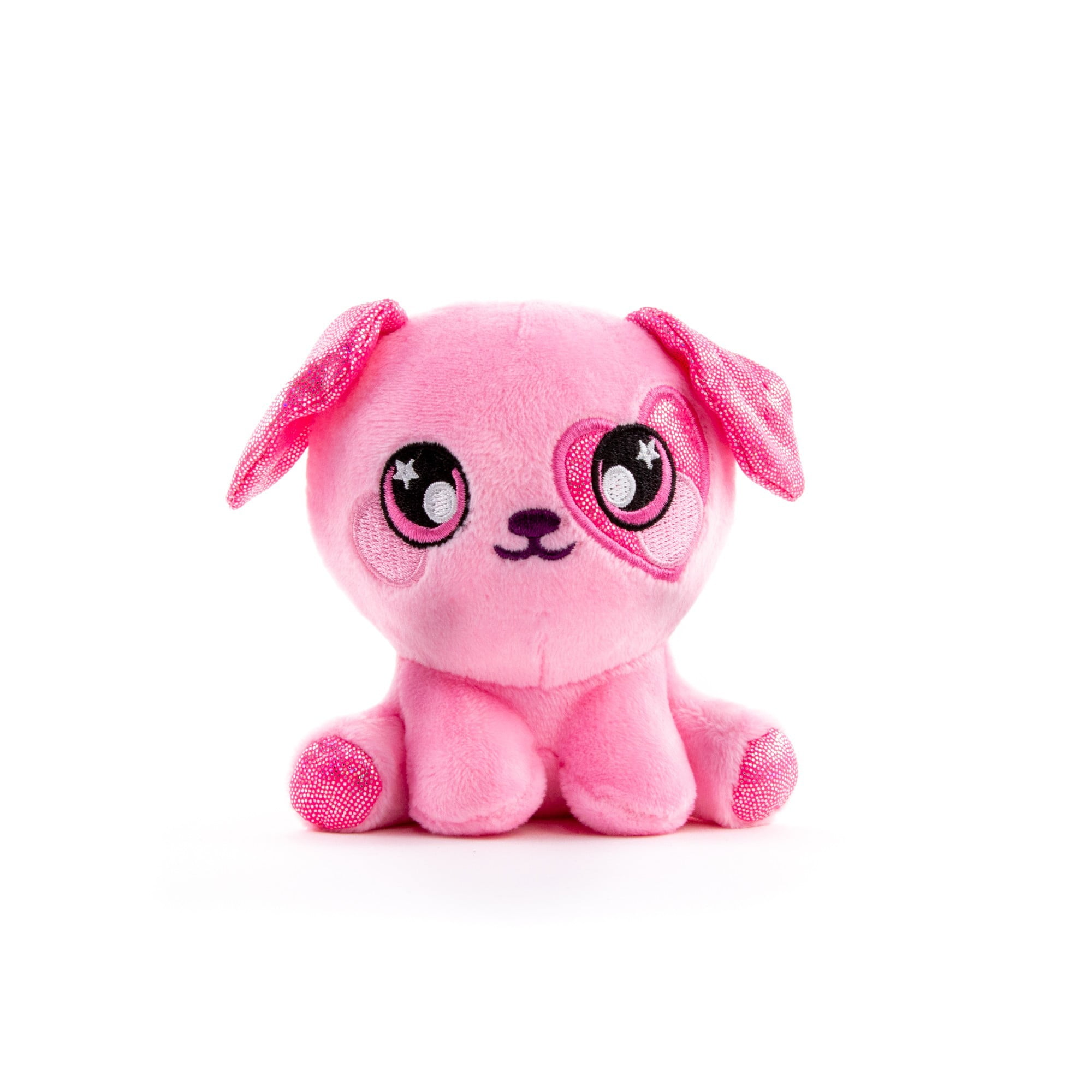pink dog stuffed animal