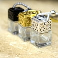 thumbnail image 4 of SPRING PARK Empty Glass Bottle Diffuser Rearview Mirror Ornament Car Hanging Perfume, 4 of 7