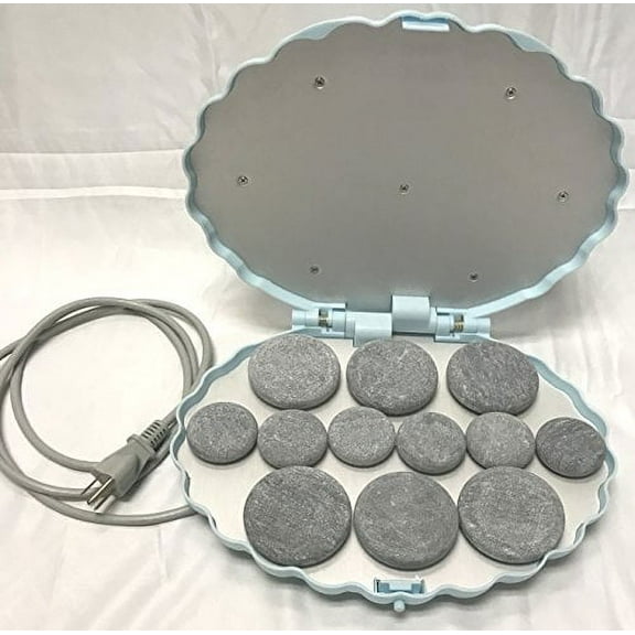 Therapists Choice Portable Hot Stone Warmer with 12 Stones