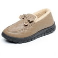 thumbnail image 2 of Women's Winter Plush Home Shoes - Soft, Comfortable Flat - Bottomed Slippers with Warm Insulation, 2 of 7