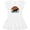 AA-White, variant on Inktastic Hunting Dog Retro Sunset Girls Toddler Dress