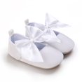 thumbnail image 2 of Yoyauz Baby Girl Mary Jane Shoes Anti Slip Rubber Sole Ballet Slippers Princess Dress Wedding Shoes Newborn Kids Shoes Toddler Shoes（0-12 Month）, 2 of 8