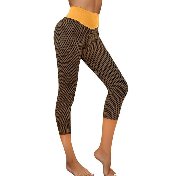 DPTALR Women's Stretch Yoga Leggings Fitness Running Gym Sports Pockets  Active Pants