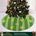 thumbnail image 6 of Coolnut Lucky Clover Christmas Tree Skirt 36", St. Patrick's Day Tree Skirt Double Layers Polyester Easter Tree Skirt for St. Patrick's Day Holiday Party Decoration, 6 of 6