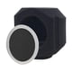 thumbnail image 2 of Filtro acústico de bola aislante para micrófono, reducción de ruido, portátil y práctico, funda de esponja para micrófono para estudios de grabación. Negro, 2 of 8