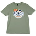 thumbnail image 3 of Busch Light Peach Logo Green Colorway T-Shirt-Large, 3 of 3