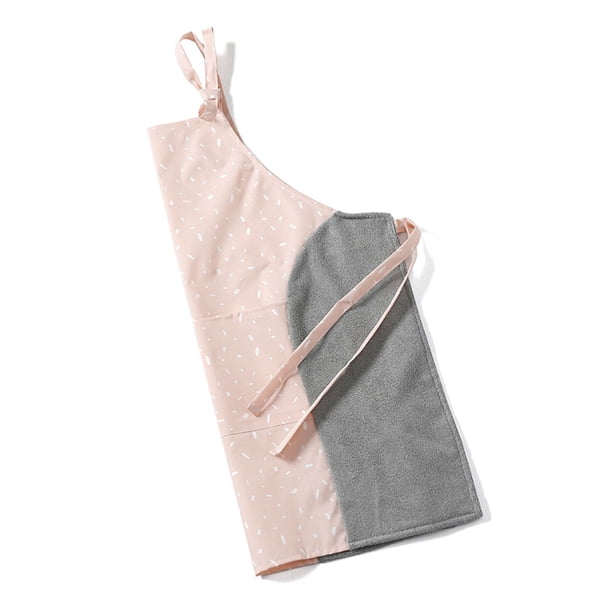 Delantal de lona ajustable para mujer, bolsillos, cocina, cena, delantal para hornear, delantal absorbente, babero de cocina Inevent JJ20334-04