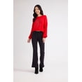 thumbnail image 3 of Madden NYC Women's Cropped Sweater, Midweight, Sizes XXS-XXL, 3 of 5