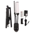 thumbnail image 1 of Lámpara de pie con luz LED para fotografía, para selfies, para extensiones de pestañas, con trípode y soporte para teléfono FL S2, 1 of 15