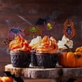 thumbnail image 5 of Halloween Cupcake Toppers 1 Inch to 2 Inch 6 Pack Halloween Cake Decorations for Halloween Party Decor Halloween Party Supplies for Halloween Birthday Student Shower Events, 5 of 5