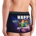 thumbnail image 5 of Chicken Jockey Men's Boxer Briefs Soft Breathable Moisture Wicking Underwear With Elastic Waistband, 5 of 9