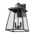 thumbnail image 3 of 521M-BK-Z-Lite-Broughton - 2 Light Outdoor Wall Sconce In Craftsman Style-17.5 Inches Tall and 10.25 Inches Wide, 3 of 7