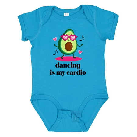 

Inktastic Dancing is my Cardio Girls Baby Bodysuit