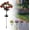 Red, variant on Solar Powered Memorial Flower Stake Lights, Waterproof LED Bloom Garden Lights, Grave Cemetery Tribute Decorative Lamps for Yard Patio Path Outdoor Remembrance Decoration