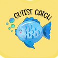 thumbnail image 4 of Inktastic Cutest Catch Cute Blue Fish Boys or Girls Baby Bib, 4 of 4