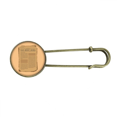 thumbnail image 1 of Nostalgic Effect Newspaper Retro Metal Brooch Pin Clip Jewelry, 1 of 3