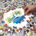 thumbnail image 3 of Paradox Puzzles The Great American Road Trip 1,000 Piece Vintage Cars Americana Jigsaw Puzzle, 3 of 8
