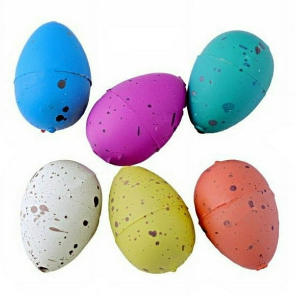 6Pcs Hatching Dragon Egg Toys for Kids Colorful Crack Dinosaur Eggs Toy as Party Filler