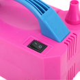 thumbnail image 2 of Electric Balloon Pump Dual Nozzle Portable Automatic Balloon Inflator for Party Decoration Rose Red Plug 220‑240V, 2 of 3