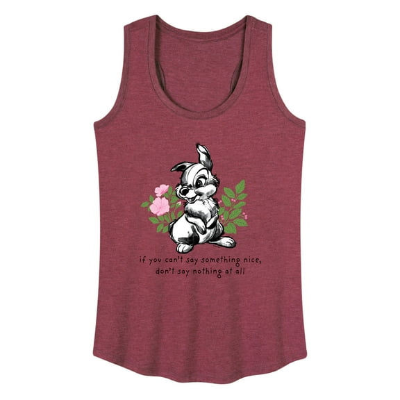 Bambi - Say Something Nice - Women's Racerback Tank Top