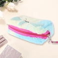 thumbnail image 2 of Bolsa de maquillaje portátil de dibujos animados para mujeres de Unique Bargains para viajes, vacaciones y camping, color amarillo, rosa, azul, 2 of 3