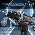 thumbnail image 4 of Riwesomey Electric Drill Home Supplies DIY Prop Compact Screwdriver Handily Machine Gripped Battery-operation Size Rechargeable Drilling Herramientas y ferretería, 4 of 6
