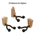 thumbnail image 2 of Soporte de gancho de pared para guitarra de madera de haya, 2 of 8