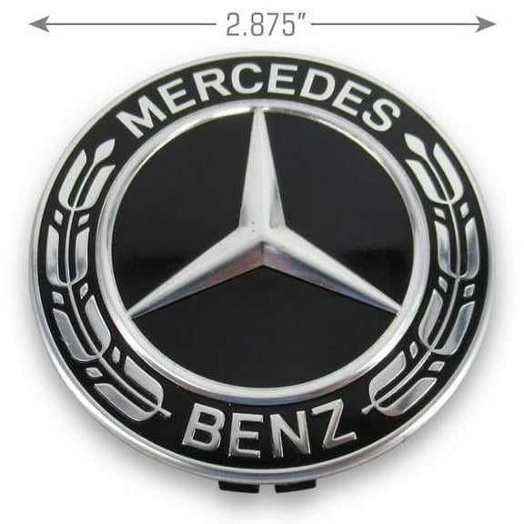 Centercap Mercedes Benz A 222 400 22 00 Black Center Cap