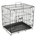 thumbnail image 1 of 1 Ensemble de Chenil Pliant Cage pour Chat Chien Cage pour Chien Animal de Compagnie Maison Pratique pour Animal de Compagnie Cage en Fil de Fer pour Animal de Compagnie, 1 of 8