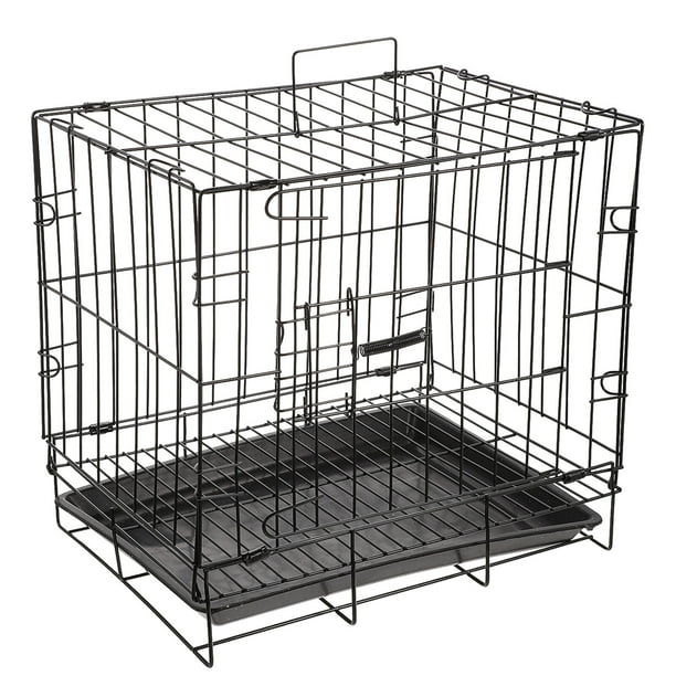 Hemoton 1 Set Folding Kennel Cat Dog Cage Dog Pet Cage Practical Pet