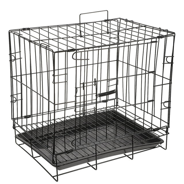 1 Ensemble de Chenil Pliant Cage pour Chat Chien Cage pour Chien Animal de Compagnie Maison Pratique pour Animal de Compagnie Cage en Fil de Fer pour Animal de Compagnie