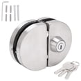 thumbnail image 2 of Cerradura De Vidrio De Doble Puerta, Pernos De Cerradura Estéreo De Instalación Simple Cerradura De Puerta Corrediza De Empuje Para Puerta De Vidrio Sin Marco Para Oficina Para, 2 of 7