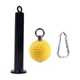 thumbnail image 1 of Agarres para pelota de , dispositivo de entrenamiento de fuerza con peso ajustable, ejercitador, fortalecedor de agarre de mano para brazos y Varilla de 7 cm de grosor, 1 of 8